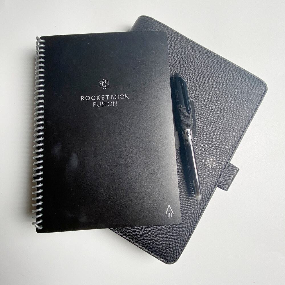 Rocketbook Fusion Executive Notebook Folio Bundle